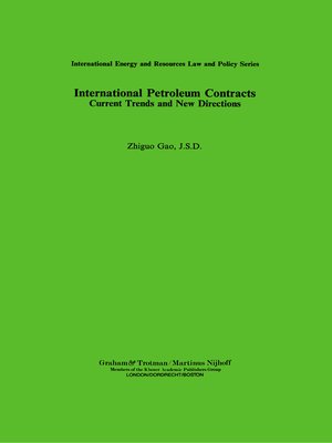 cover image of International Petroleum Contracts